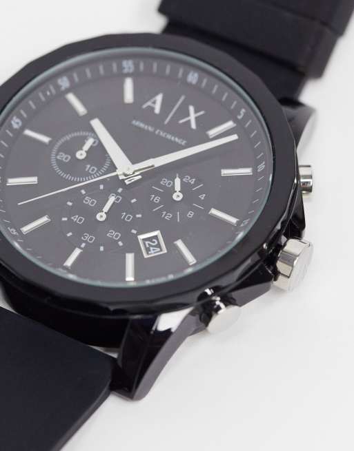 Armani Exchange AX1326 Outerbanks Silicone Watch ASOS