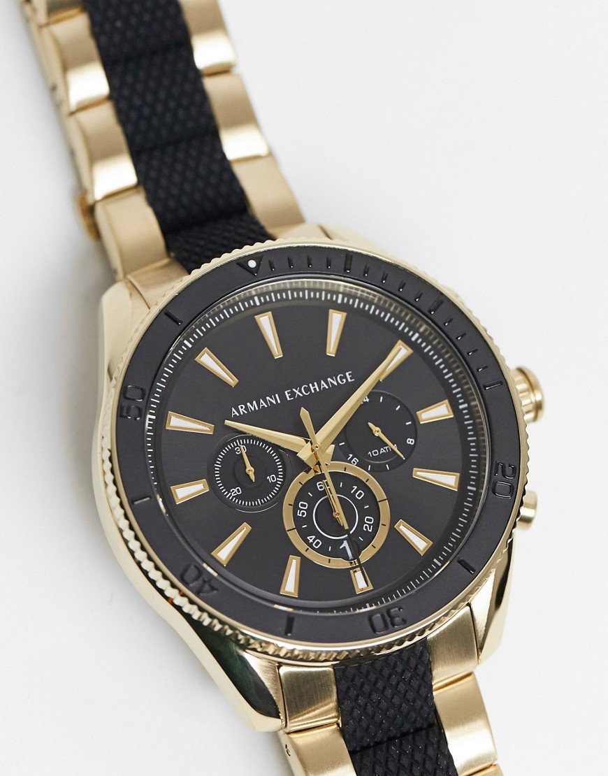 Armani Exchange AX1814 Enzo black/gold bracelet watch