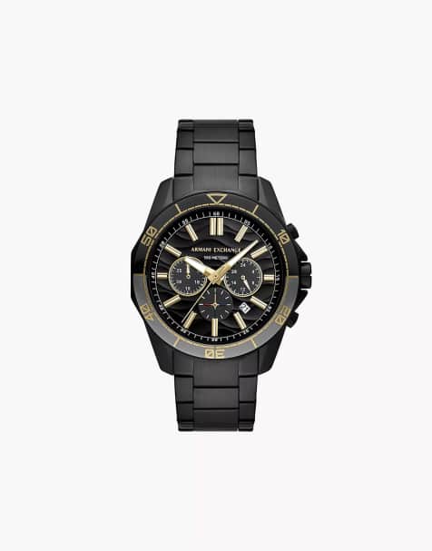 Armani Exchange - ax1963 - Montre chronographe pour homme en acier inoxydable - Noir - view 1