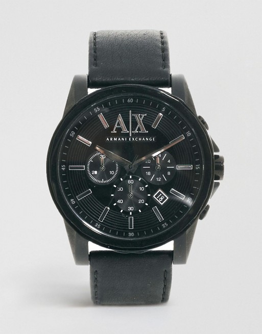 Armani Exchange - AX2098 - Chronograph-Uhr mit schwarzem ...