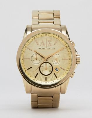 Armani Exchange AX2099 chronograph gold 