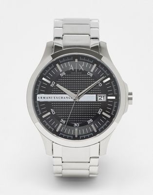 Armani Exchange AX2103 Hampton bracelet watch in silver