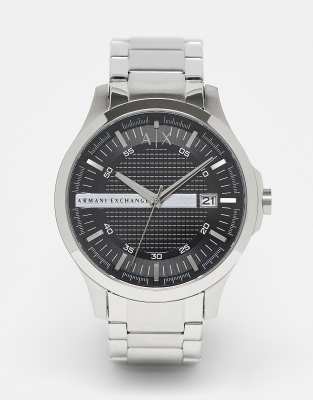 Armani Exchange AX2103 Hampton bracelet watch in silver