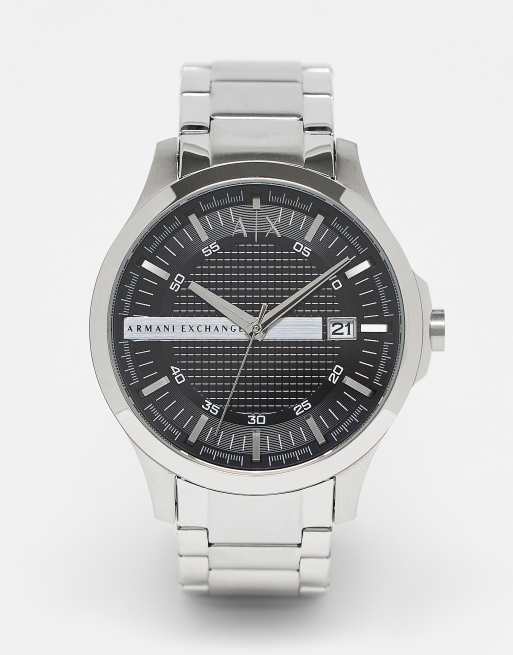 Armani Exchange AX2103 Hampton bracelet watch in silver