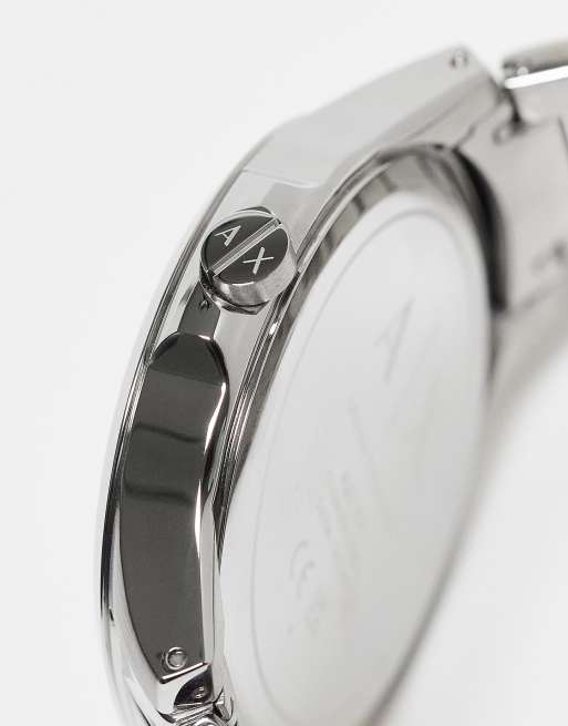 Armani Exchange - AX2103 Hampton - Orologio con bracciale argento, 4 di 4