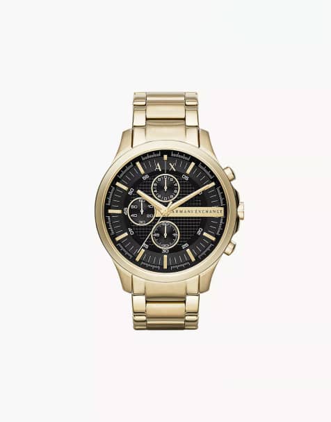 Armani Exchange – AX2137 – Chronograph für Herren aus Edelstahl in Goldoptik - view 1