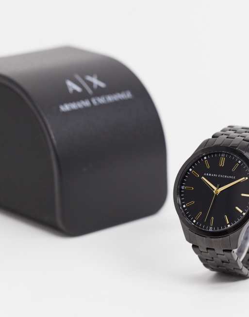 Armani Exchange AX2144 stainless steel watch in black ASOS