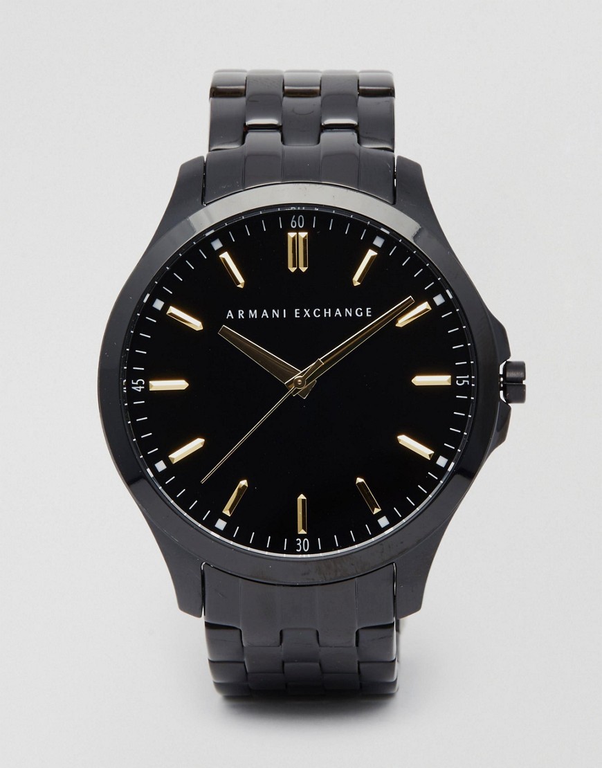 Armani Exchange Ax2144 Stainless Steel Watch In Black