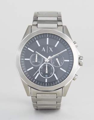 Armani Exchange Armani Exchange AX2600 Chronograph Bracelet Watch-Silver