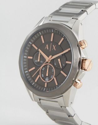 mens armani exchange chronograph watch ax2606