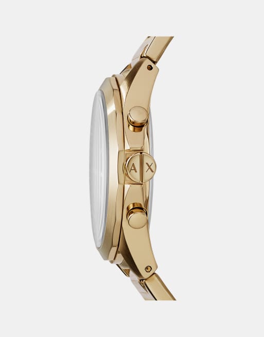 Armani Exchange – AX2611 – Chronographen-Armbanduhr in Gold, 2 von 2