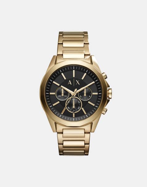 Armani Exchange - AX2611 - Montre chronographe - Doré - view 1
