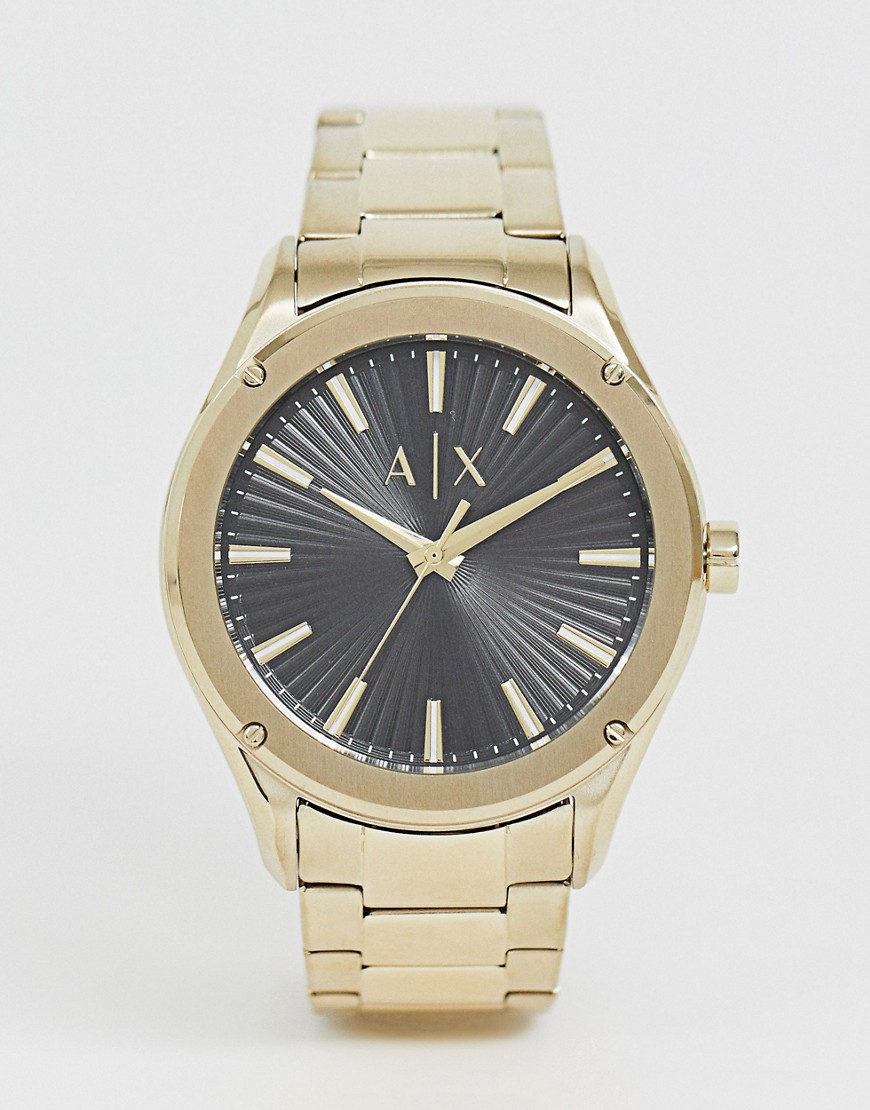 Armani Exchange AX2801 Fitz bracelet watch 44mm-Gold