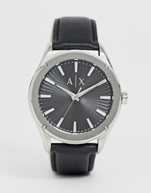 Armani Exchange AX2803 Fitz leather watch 44mm