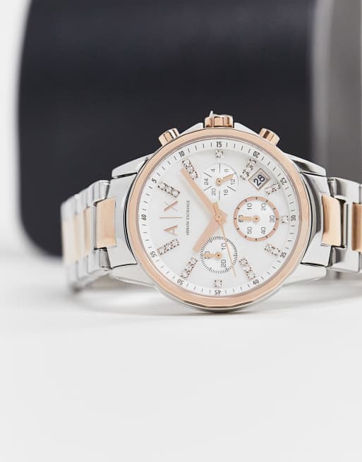 Armani Exchange - AX4331 - Armbåndsur til kvinder i blandede metaller, 2 af 4