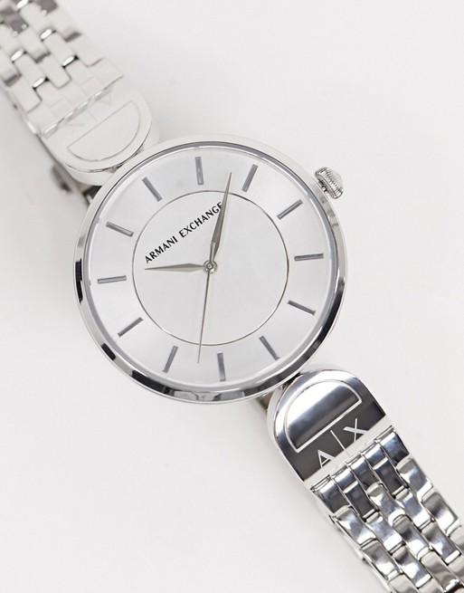 Armani Exchange AX5327 watch with skinny strap
