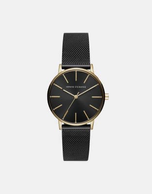 Armani Exchange - AX5548 - Uhr mit schwarzem Netzarmband