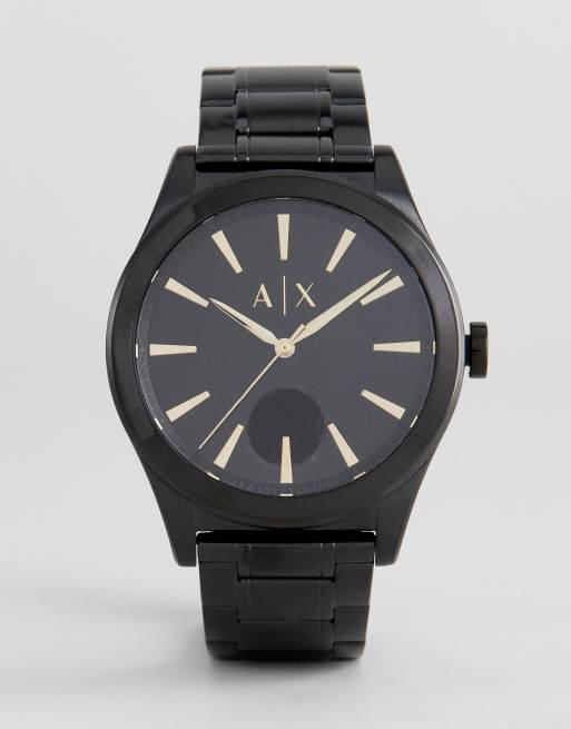 Armani Exchange – AX7102 – Gåvoset med svart klocka och armband, 2 av 4