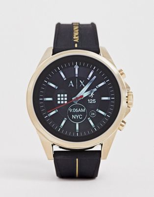 Armani Exchange - AXT2005 Drexler - smartwatch 46 mm-Zwart