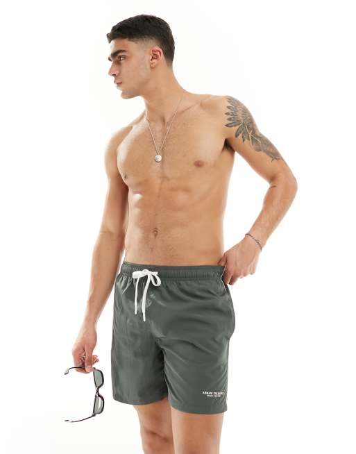 Armani exchange swim trunks online