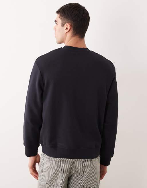 Armani Exchange bluza z logo na piersi w kolorze granatowym, 4 z 5