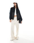 [Armani Exchange] Armani Exchange bomber jacket in black M BLACK