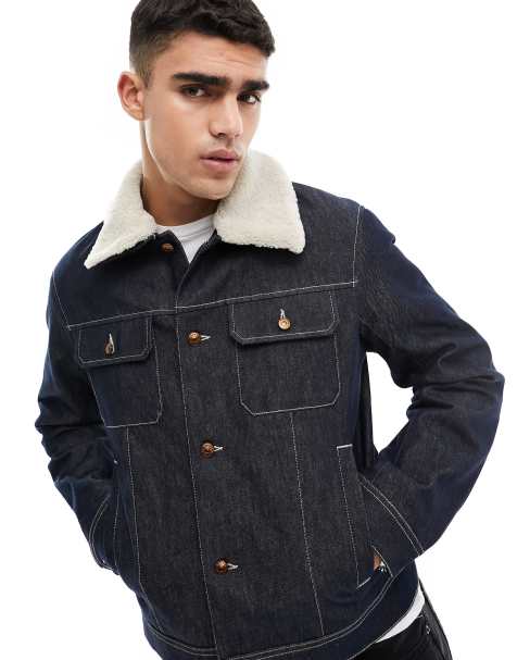 Mens jean best sale jacket asos