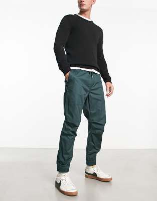 Armani Exchange cargo pants in green