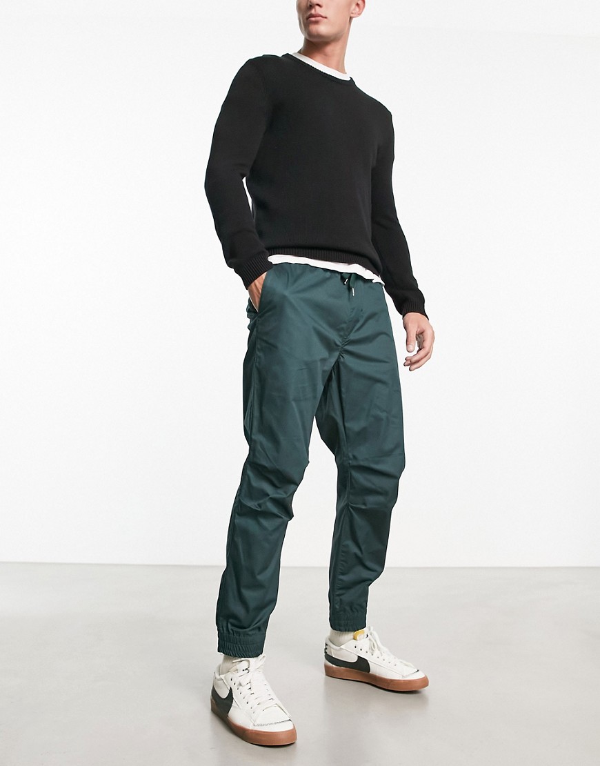 Armani Exchange cargo trousers in green