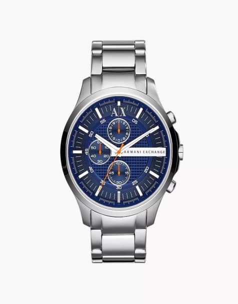 Armani Exchange – Chronograph für Herren aus silberfarbenem Edelstahl, AX2155 - view 1