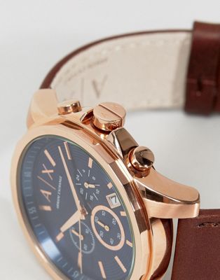 Armani Exchange Chronograph Watch With 