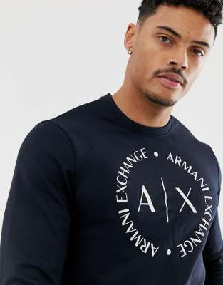 armani exchange crew neck