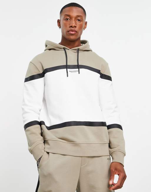 Armani Exchange Hooded Sweatshirt And Skinny Jeans Outfit - Your