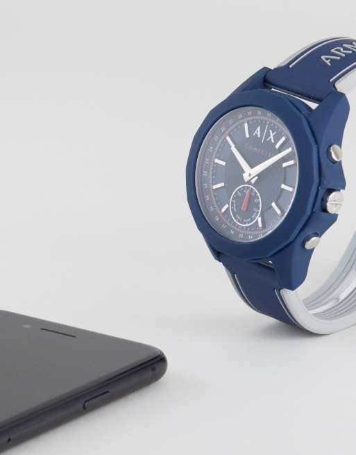 Armani exchange sales connected smartwatch