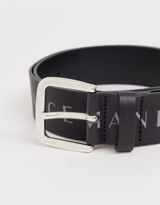 armani logo belt