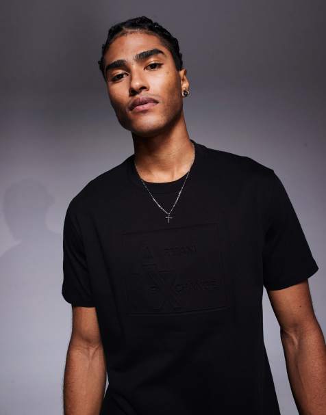 Armani Exchange – Czarny T-shirt - view 1