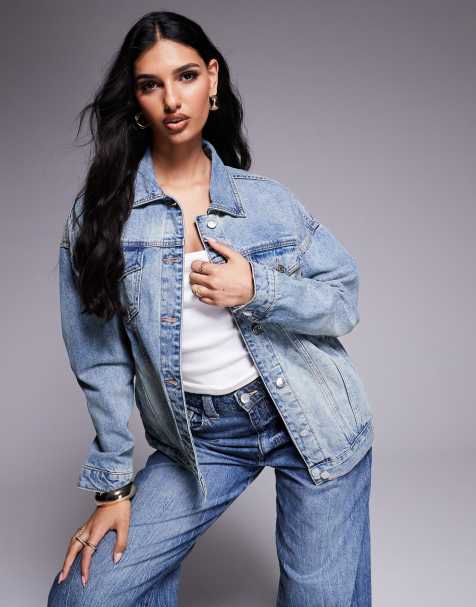 Armani Exchange denim jacket in light blue - view 1