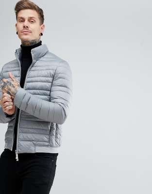 armani exchange hooded down jacket