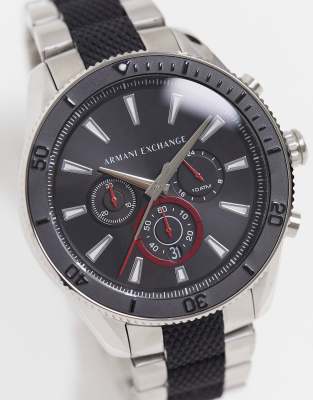 armani tachymeter watch