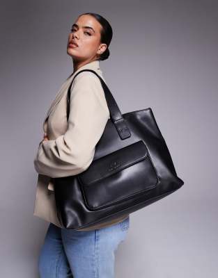 Armani Exchange - Handtasche in Schwarz mit Logo