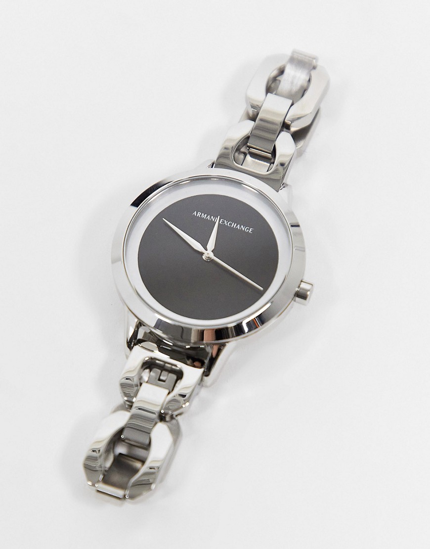 Armani Exchange - Harper AX5612 - Horloge met schakelarmband-Zilver