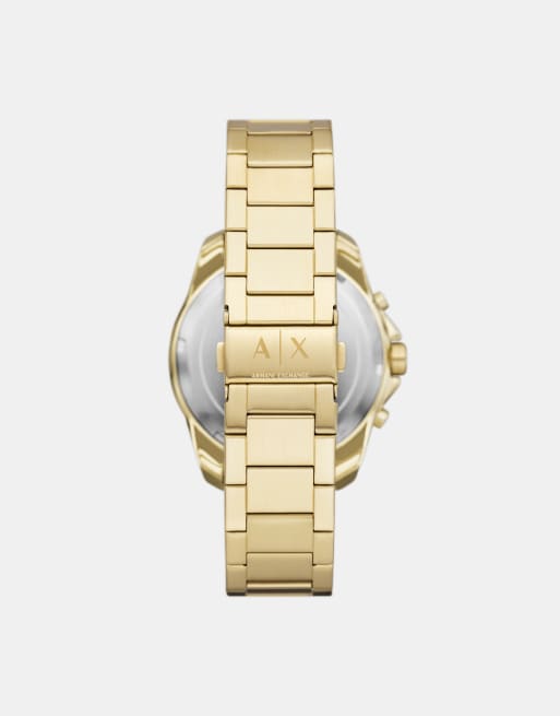 Armani Exchange – Herrenuhr aus Edelstahl in Goldoptik, 2 von 2