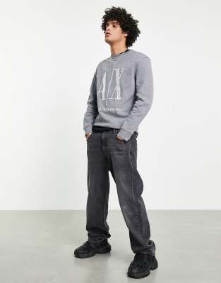 armani exchange grey tracksuit