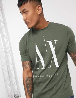 armani exchange icon t shirt