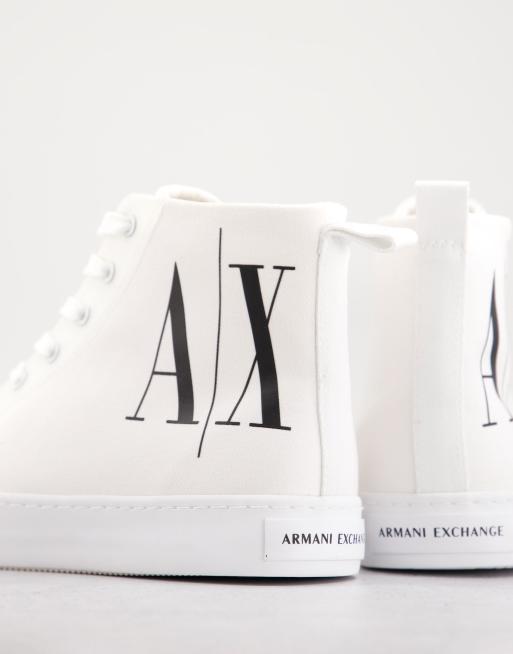 Scarpe armani exchange outlet alte