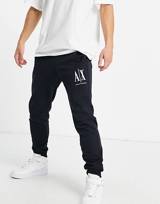  Armani Exchange Icon joggers in navy 