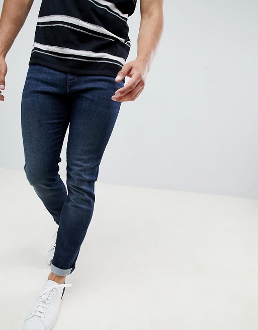 Armani Exchange J13 slim fit 5 pocket stretch jeans in rinse wash | ASOS