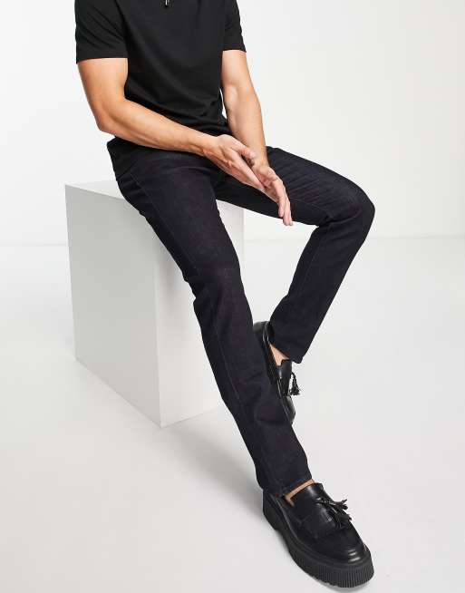 Armani black skinny outlet jeans