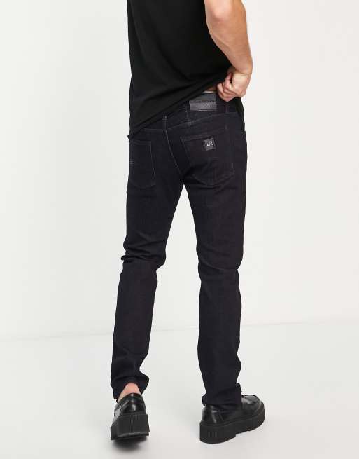 Armani Exchange J13 slim fit jeans in dark wash ASOS