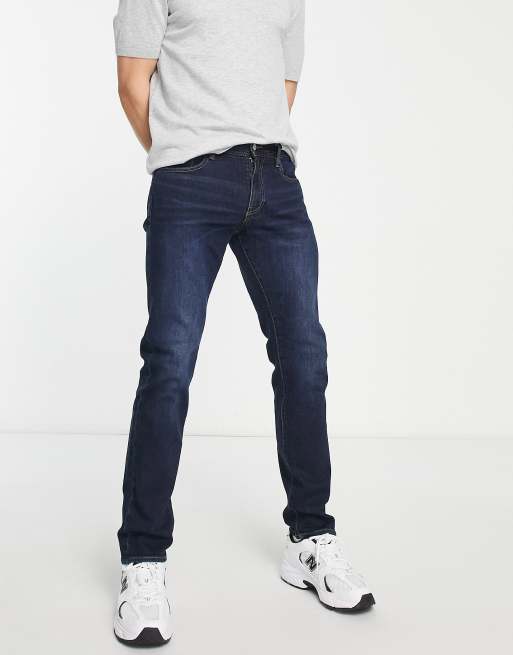 Armani Exchange J13 slim fit jeans in mid dark wash | ASOS